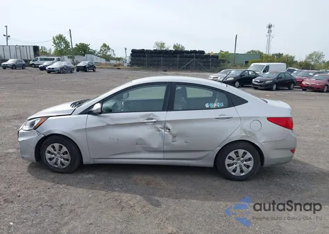 2017 Hyundai Accent Se from USA, damaged, VIN KMHCT4AE5HU219610